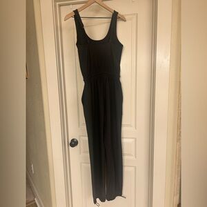Abercrombie & Fitch Black Sleeveless Jumpsuit